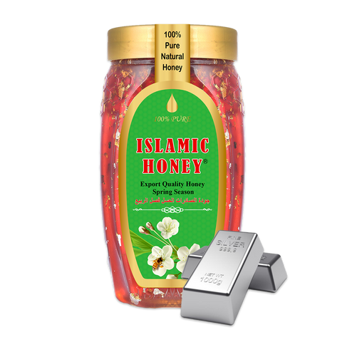 Forest Sidr Honey with Silver Flakes